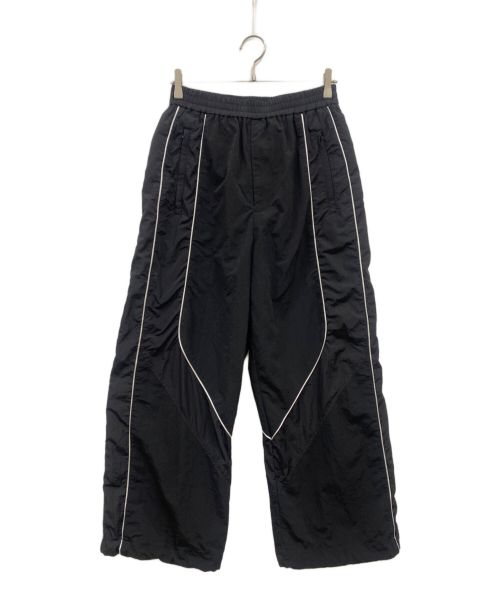 MAISON SPECIAL（メゾンスペシャル）MAISON SPECIAL (メゾンスペシャル) Different Material Combination Truck Pants/ナイロンパンツ/11232461307 ブラック サイズ:SIZE0の古着・服飾アイテム