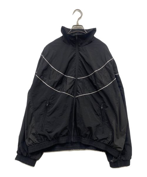 MAISON SPECIAL（メゾンスペシャル）MAISON SPECIAL (メゾンスペシャル) Prime-Over Different Material Combination Truck Jacket/トラックジャケット/11232211302 ブラック サイズ:1の古着・服飾アイテム