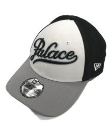 New Era×PALACE（ニューエラ×パレス）の古着「9Fortyキャップ/キャップ」｜ホワイト×ブラック