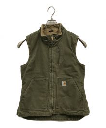 CarHartt（カーハート）の古着「ダックベスト/00’S WOMENS/ベスト」｜カーキ