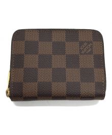 LOUIS VUITTON（ルイ ヴィトン）の古着「ダミエ/ジッピーコインパース/コインケース/N63070」｜ブラウン