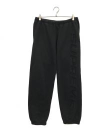 SUPREME（シュプリーム）の古着「set in logo sweatpant」｜ブラック