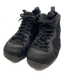 NIKE（ナイキ）の古着「AIR FOAMPOSITE/エア フォームポジット ワン プレミアム "トリプルブラック"/ハイカットスニーカー/575420-006/トリプルブラック」｜ブラック