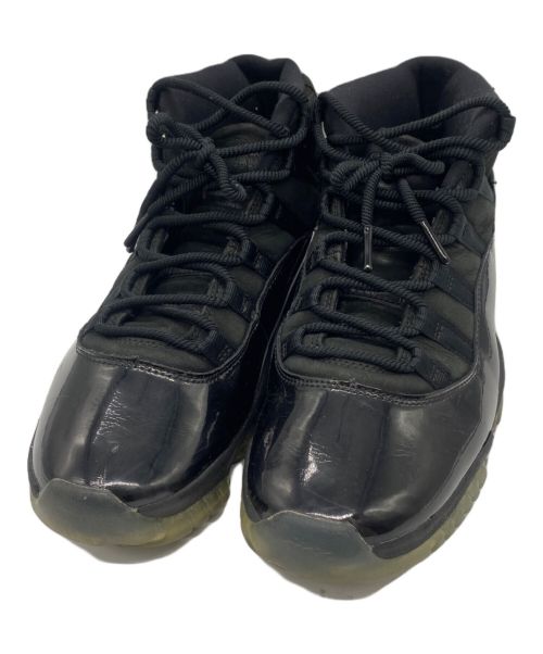 NIKE（ナイキ）NIKE (ナイキ) AIR JORDAN 11 RETRO/エアジョーダン11レトロ/ハイカットスニーカー/378037-005 ブラック サイズ:27の古着・服飾アイテム