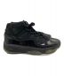 中古・古着 NIKE (ナイキ) AIR JORDAN 11 RETRO/エアジョーダン11レトロ/ハイカットスニーカー/378037-005 ブラック サイズ:27：8000円