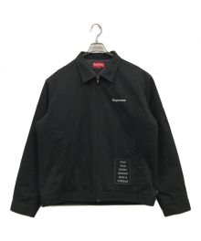 SUPREME（シュプリーム）の古着「The crow work jacket」｜ブラック