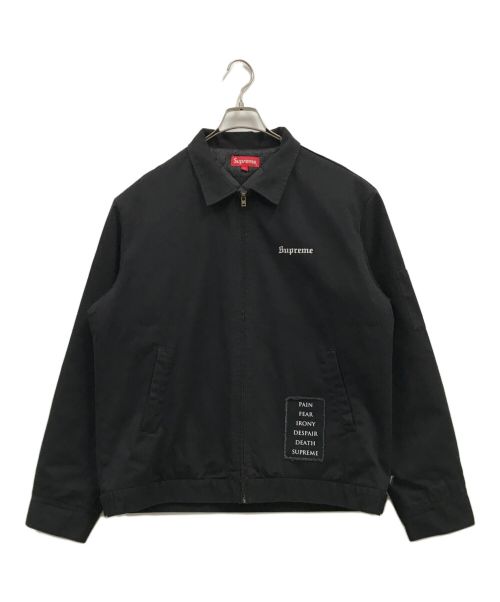 SUPREME（シュプリーム）Supreme (シュプリーム) The crow work jacket ブラック サイズ:Lの古着・服飾アイテム