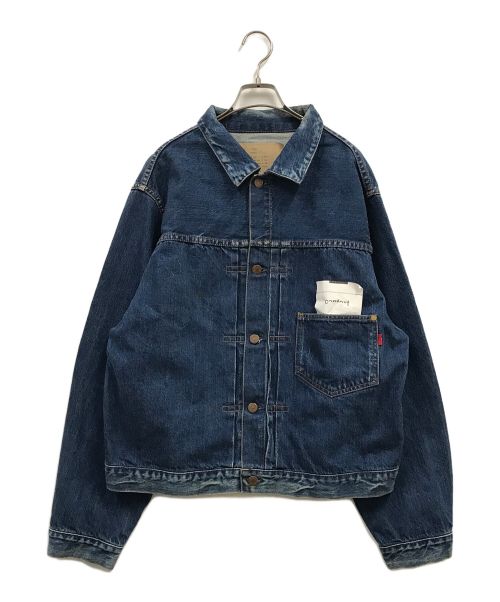 anachronorm（アナクロノーム）anachronorm (アナクロノーム) FRONT TUCK DENIM JACKET/81868050535/デニムジャケット ブルー サイズ:03/36の古着・服飾アイテム