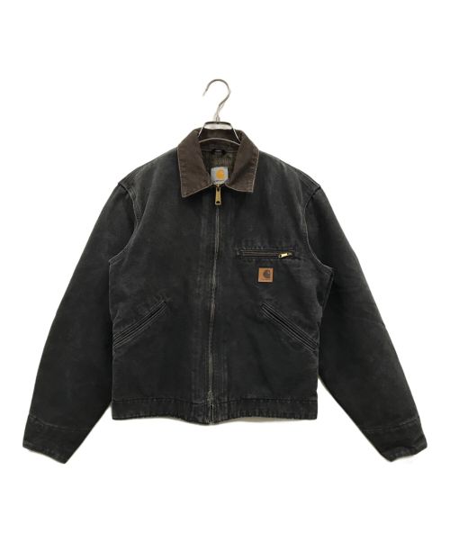 CarHartt（カーハート）CarHartt (カーハート) Detroit Trucker Blanket Lined Jacket/デトロイトジャケット/ダックジャケット/J97 BLK ブラック サイズ:Sの古着・服飾アイテム