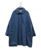 Traditional Weatherwearトラディショナルウェザーウェア）の古着「ウールAラインコート/L222APFCO0307WX」｜ブルー