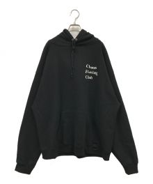 CHAOS FISHING CLUB（カオスフィッシングクラブ）の古着「LOGO HOODIE/パーカー/CFC-24AW-CUT01」｜ブラック