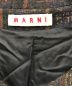 中古・古着 MARNI (マルニ) ツイードステンカラーコート ブラック×ブラウン サイズ:40：17000円