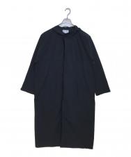 YAECA (ヤエカ) HOODED RAIN COAT/01502 ブラック サイズ:M