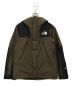 THE NORTH FACE（ザ ノース フェイス）の古着「マウンテンジャケット/NP61800」｜ココアブラウン×ブラック