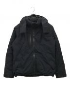 WHITE MOUNTAINEERINGホワイトマウンテ二アニング）の古着「GORE-TEX PACLITE NYLON TAFFEA DOWNJACKET/ダウンジャケット/BK1573204」｜ブラック