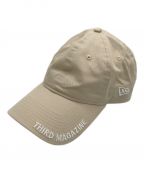 New Era×THIRD MAGAZINEニューエラ×サードマガジン）の古着「別注キャップ/キャプ」｜ベージュ