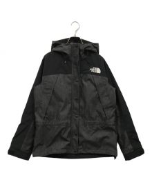 THE NORTH FACE（ザ ノース フェイス）の古着「マウンテンライトデニムジャケット/マウンテンパーカー/マウンテンジャケット/NPW22135」｜グレー×ブラック