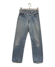 LEVI'S（リーバイス）の古着「ヴィンテージデニムパンツ/ボタン裏6/ ポケットチェーンステッチ /収縮率10％ /赤耳」｜ブルー