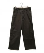 Dickies×FUTURE ARCHIVE×BEAMSディッキーズ×フューチャーアーカイブビームス×ビームス）の古着「【別注】BAGGY PANTS/バギーワークパンツ/パンツ/ワークパンツ」｜ブラウン