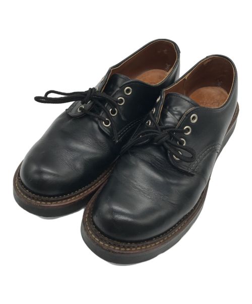 RED WING（レッドウィング）RED WING (レッドウィング) ラウンドトゥオックスフォードシューズ/レザーシューズ/廃盤モデル ブラック サイズ:25の古着・服飾アイテム