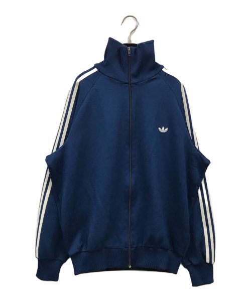 adidas（アディダス）adidas (アディダス) 70sヴィンテージトラックジャケット/トラックジャケット/70年代 ネイビー サイズ:7の古着・服飾アイテム