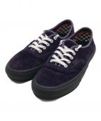 VANSバンズ）の古着「pig suede SKATE AUTHENTIC/オーセンティック/ローカットスニーカー」｜パープル