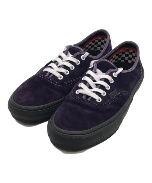 VANS（バンズ）VANS (バンズ) pig suede SKATE AUTHENTIC/オーセンティック/ローカットスニーカー パープル サイズ:28の古着・服飾アイテム