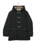 BURBERRY BLACK LABEL（バーバリーブラックレーベル）の古着「バーバリー/フーデッドダッフルコート/BMP75-329-09/ファイヤーマンコート」｜ブラック