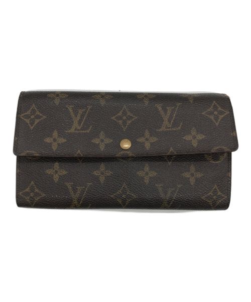 LOUIS VUITTON（ルイ ヴィトン）LOUIS VUITTON (ルイ ヴィトン) ポシェット・ポルト モネ クレディ/M61725 ブラウンの古着・服飾アイテム