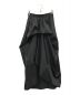 Louren（ローレン）の古着「design taffeta skirt/lo233-13」｜ブラック