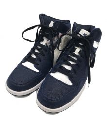 NIKE×GOOD ENOUGH（ナイキ×グッドイナフ）の古着「Court Force Mid "Navy"/814913-414/Goodenough × Nike スニーカー」｜ブルー