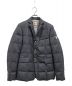 MONCLER GAMME BLEU（モンクレール ガム ブルー）の古着「ダウンテーラードジャケット/ダウンジャケット/テーラードジャケット/223913003230」｜ネイビー