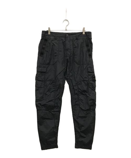 STONE ISLAND（ストーンアイランド）STONE ISLAND (ストーンアイランド) 20SS NYLON METAL PANTS/ナイロンメタルパンツ/721532029/ ブラック サイズ:W34の古着・服飾アイテム