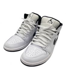 NIKE（ナイキ）の古着「Air Jordan 1 Mid "White/Black"/DQ8426-132」｜ホワイト×ブラック