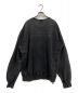 THE BLACK EYE PATCH (ブラックアイパッチ) HANDLE CREW PIGMENT DYED SWEAT/スウェット/+ガーメントダイ/スウェット/ 取扱注意 グレー サイズ:L：17000円