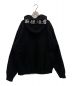 THE BLACK EYE PATCH (ブラックアイパッチ) HANDLE WITH CARE HOODIE/プルオーバーパーカー/パーカー/取扱注意 ブラック サイズ:L：17000円