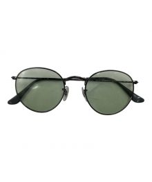 RAY-BAN（レイバン）の古着「ROUND METALサングラス/RB3447」｜グレー×グリーン