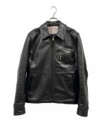 EIGHT LEATHERSエイトレザーズ）の古着「HORSE LEATHER JACKET」｜ブラック