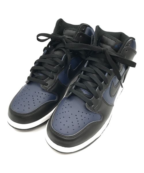 NIKE（ナイキ）NIKE (ナイキ) DUNK HI /F/ダンクハイ/DJ0383-400 ネイビー×ブラック サイズ:26.5の古着・服飾アイテム