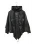 AVIREX（アヴィレックス）の古着「WR LIGHT LEATHER PONCHO/6191062」｜ブラック