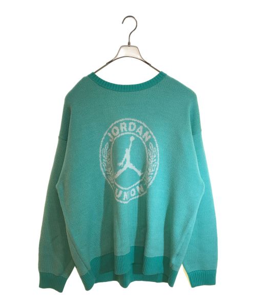 NIKE（ナイキ）NIKE (ナイキ) UNION (ユニオン) JORDAN LOGO Sweater/DV7355-348 グリーン サイズ:2XLの古着・服飾アイテム