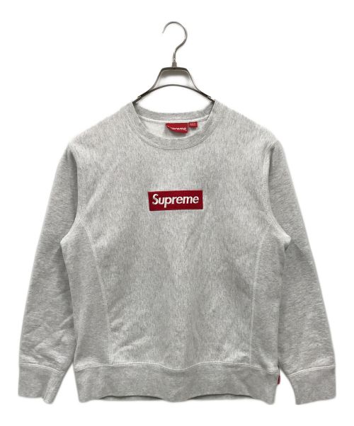 SUPREME（シュプリーム）SUPREME (シュプリーム) Box Logo Crewneck Sweatshirts/ボックスロゴスウェット グレー サイズ:SMALLの古着・服飾アイテム