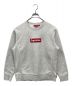 SUPREME（シュプリーム）の古着「Box Logo Crewneck Sweatshirts/ボックスロゴスウェット」｜グレー