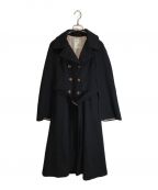 HER LIP TOハーリップトゥ）の古着「Mademoiselle 2Way Long Coat/1224307081」｜ブラック