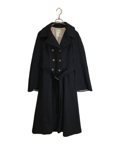 HER LIP TO（ハーリップトゥ）HER LIP TO (ハーリップトゥ) Mademoiselle 2Way Long Coat/1224307081 ブラック サイズ:Sの古着・服飾アイテム