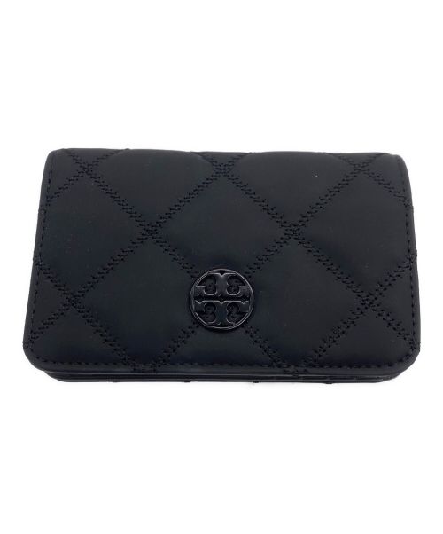 TORY BURCH（トリーバーチ）TORY BURCH (トリーバーチ) 2つ折り財布/10005608 ブラックの古着・服飾アイテム