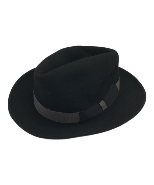 STETSON（ステットソン）STETSON (ステットソン) ブリムハット/ Zukin ブラック 未使用品の古着・服飾アイテム