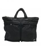 PORTERポーター）の古着「TANKER SHORT HELMETBAG/622-78330」｜ブラック