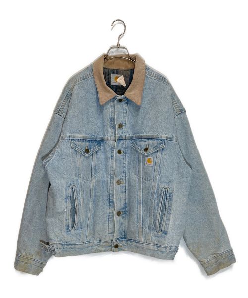 CarHartt（カーハート）CarHartt (カーハート) 90sブランケットライナーデニムジャケット/SJB008 インディゴ サイズ:LARGEの古着・服飾アイテム