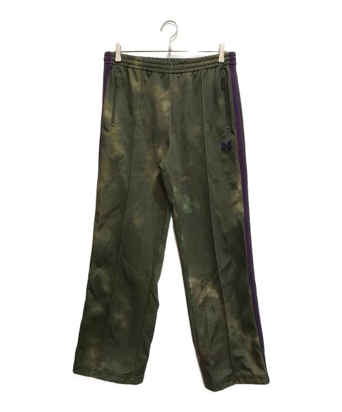 Needles（ニードルズ）Needles (ニードルズ) UNEVEN DYE TRACK PANT グリーン サイズ:Mの古着・服飾アイテム